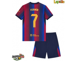 Barcelona Fermin Lopez #7 Kotipaita Lapsille 2026-27 Lyhythihainen (+ shortsit) Barcelona Fermin Lopez #7 Kotipaita Lapsille 2026-27 Lyhythihainen (+ shortsit)